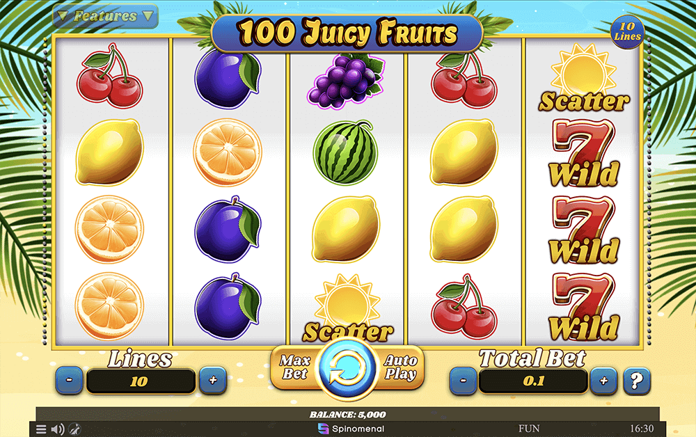 100 Juicy Fruits Rules